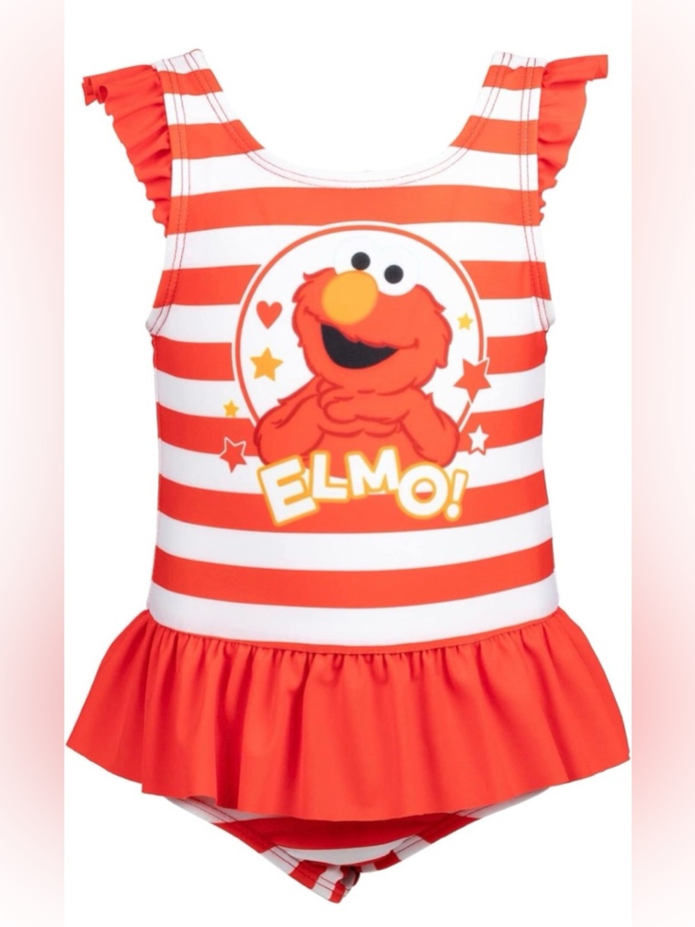 Sesame Street Elmo One-Piece Bathing Suit-NWOT